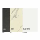 Ausziehbarer Esstisch Keramikplatte bis zu 2,8 m Made in Italy - Paoluccio Viadurini