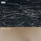 Garten-Esstisch aus Aluminium und HPL oder Gres, verschiedene Ausführungen – Filomena Viadurini