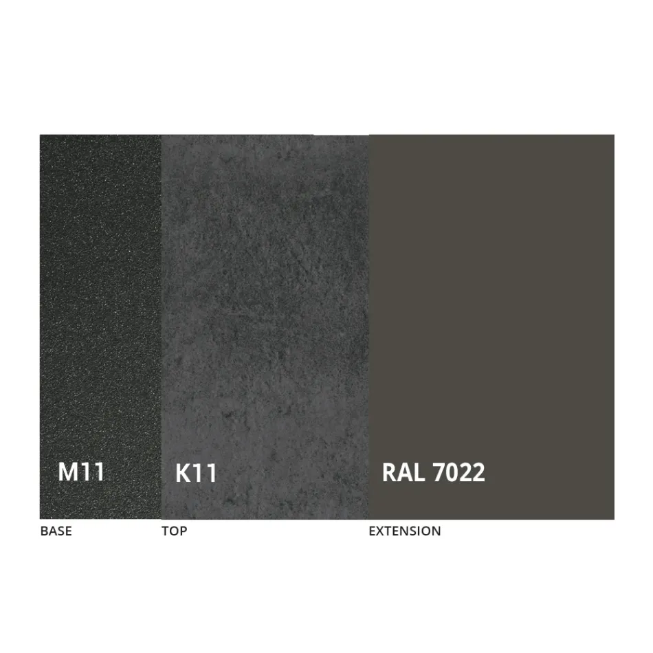 Runder Esstisch mit ausziehbarer Platte bis 180 cm Made in Italy - Muschio Viadurini