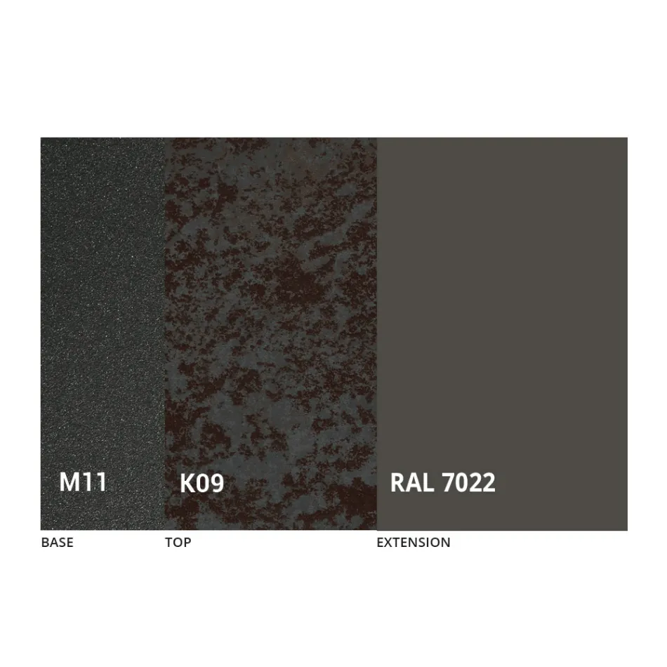 Runder Esstisch mit ausziehbarer Platte bis 180 cm Made in Italy - Muschio Viadurini