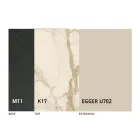 Runder Esstisch ausziehbar auf 270 cm aus Keramik Made in Italy - Muschio Viadurini