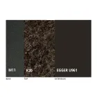 Runder Esstisch ausziehbar auf 270 cm aus Keramik Made in Italy - Muschio Viadurini