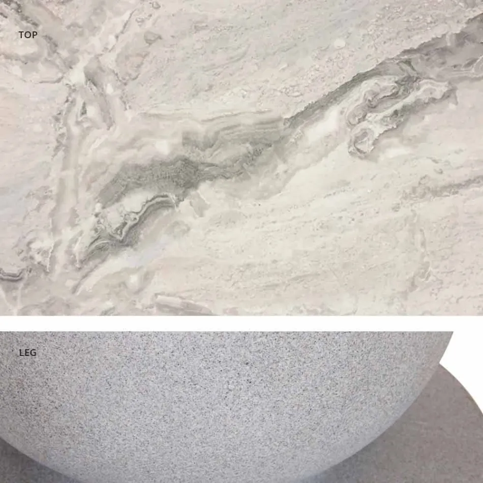 Quadratischer Esstisch, HPL-Platte - 19. Jahrhundert von Slide Viadurini