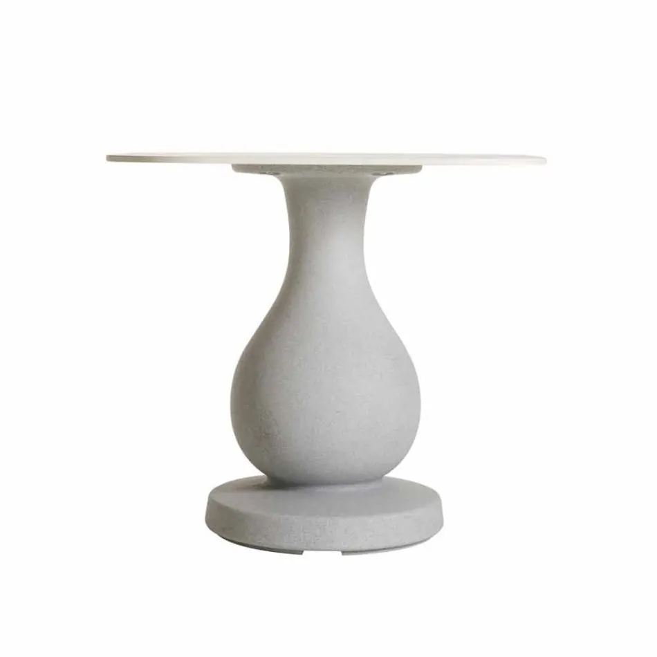 Quadratischer Esstisch, HPL-Platte - 19. Jahrhundert von Slide Viadurini