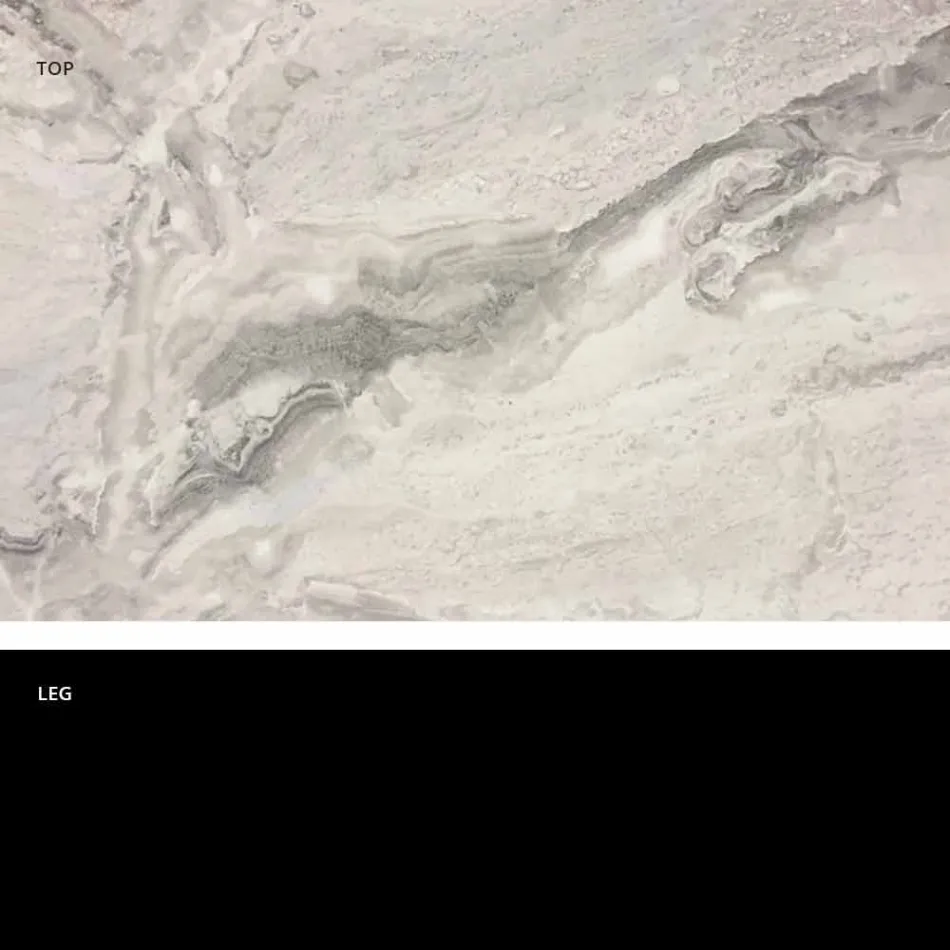 Quadratischer Esstisch, HPL-Platte - 19. Jahrhundert von Slide Viadurini