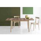 Ausziehbarer rechteckiger Tisch bis zu 170 cm aus Holz Made in Italy - Dine Viadurini
