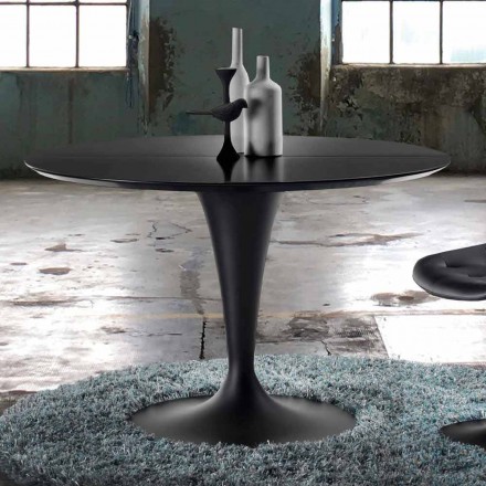 Runder Tisch, erweiterbar und mit modernem Design - Borgia Viadurini