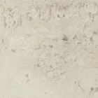 Runder Außentisch aus heller Travertinkeramik Made in Italy - Pegaso Viadurini