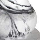 Runder Tisch im klassischen Design mit Platte aus Ø140 und HPL - 19. Jahrhundert von Slide Viadurini