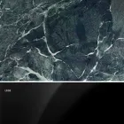 Moderner runder Tisch aus Carrara-Marmor und Marquinia, hergestellt in Italien – Dollars Viadurini