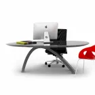 Tisch / Schreibtisch mit Designer-Büro Jatz II made in Italy Viadurini