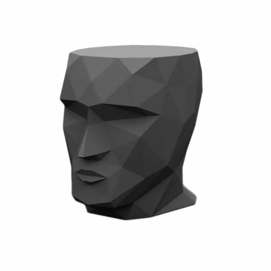 Tisch / Hocker Adan by Vondom Design aus Polyethylen Viadurini