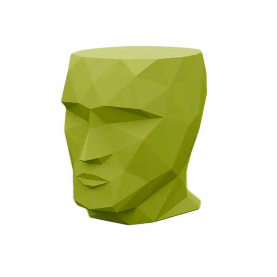 Tisch / Hocker Adan by Vondom Design aus Polyethylen Viadurini