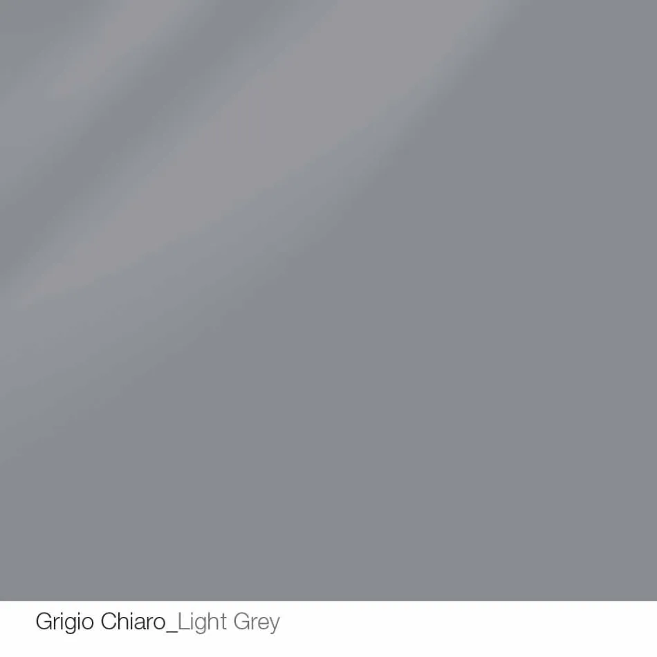 Runder Designtisch d.120 Kristallplatte made in Italy Cristal Viadurini