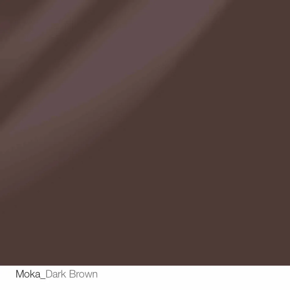 Runder Designtisch d.160 Kristallplatte made in Italy Cristal Viadurini