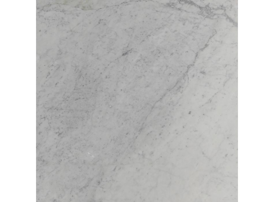 Tulpentisch Eero Saarinen H 73 mit Carrara-Marmorplatte, hergestellt in Italien – Scharlachrot Viadurini