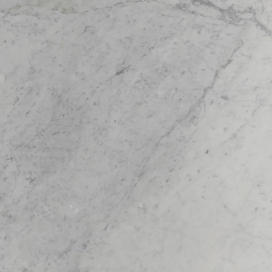 Tulpentisch Eero Saarinen H 73 mit Carrara-Marmorplatte Made in Italy - Scharlachrot Viadurini