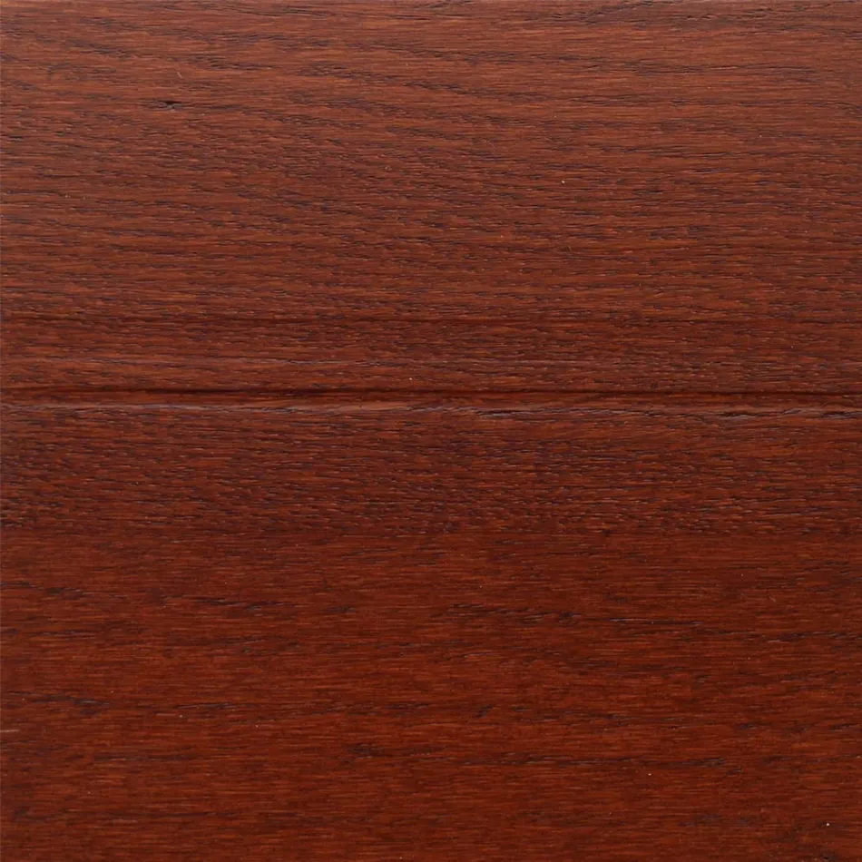 Eero Saarinen Tulip Tisch H 73 Rund in Palisander gebeizt Eiche Made in Italy - Scharlachrot Viadurini