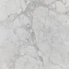 Tulpentisch Saarinen H 73 mit runder Platte aus Arabescato-Marmor Made in Italy Viadurini