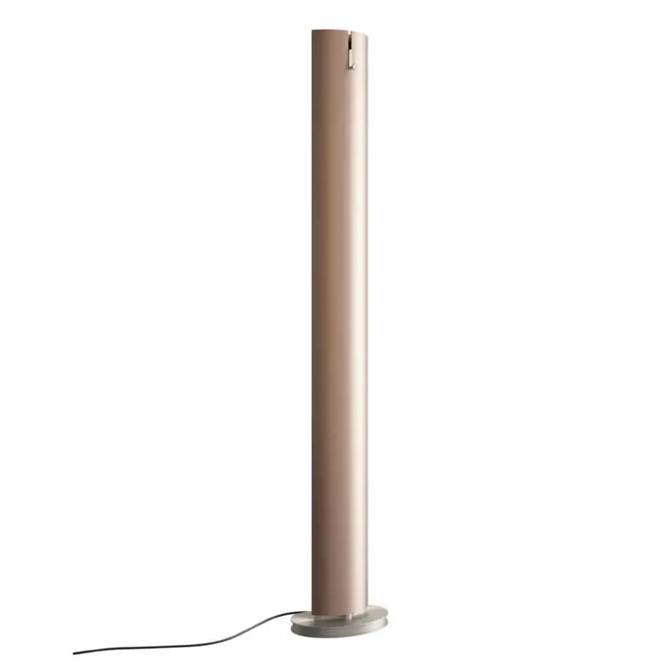 Elektrischer Bodenheizkörper mit einfacher oder doppelter LED-Ausführung bei 500 W - Stilus Viadurini