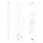 Termoarredo Elektro Bad made in Italy von New Kleid Scirocco H Viadurini