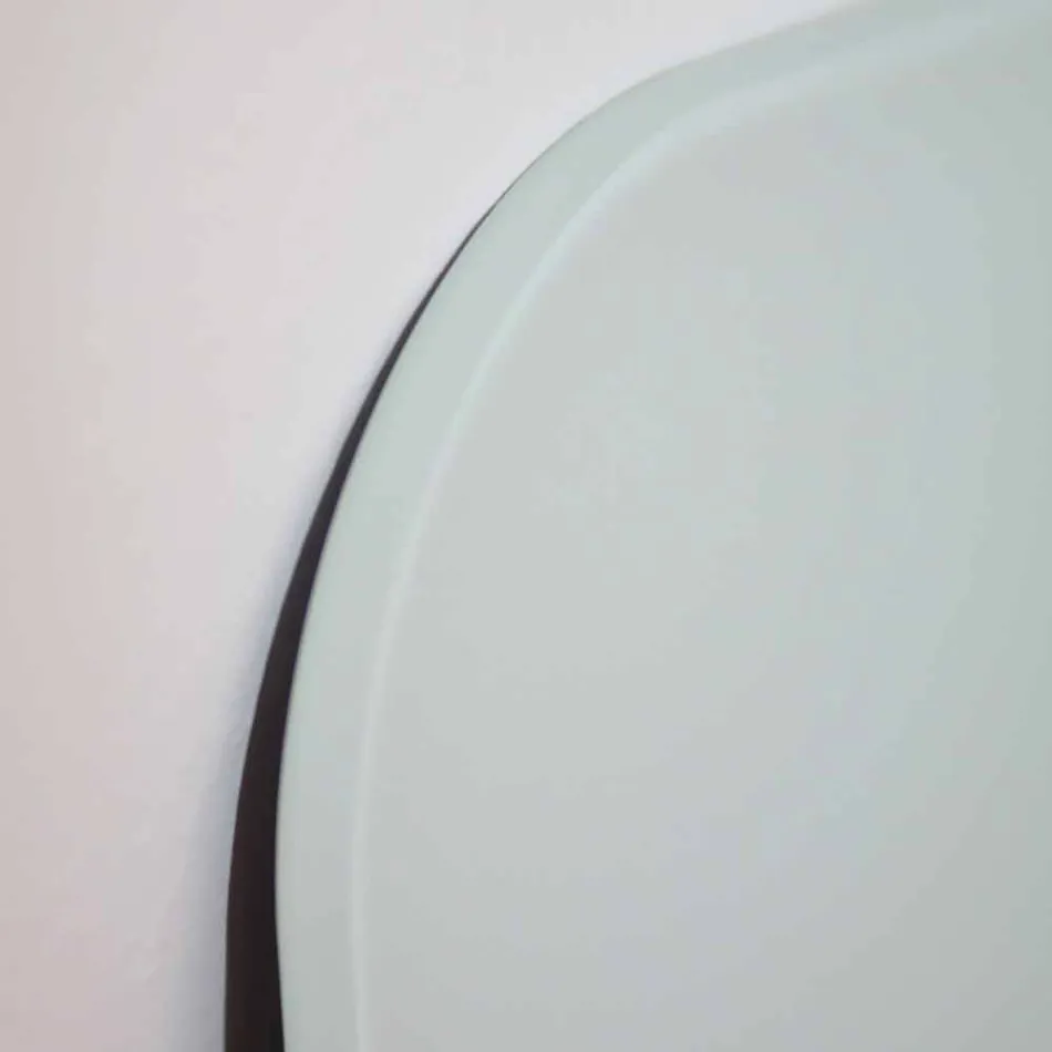 Termoarredo elektrisches Design Brian gehärtetes Glas, hergestellt in Italien Viadurini