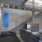 Termoarredo elektrisches Design Brian gehärtetes Glas, hergestellt in Italien Viadurini