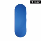 Termoarredo elektrisches Design Brian gehärtetes Glas, hergestellt in Italien Viadurini