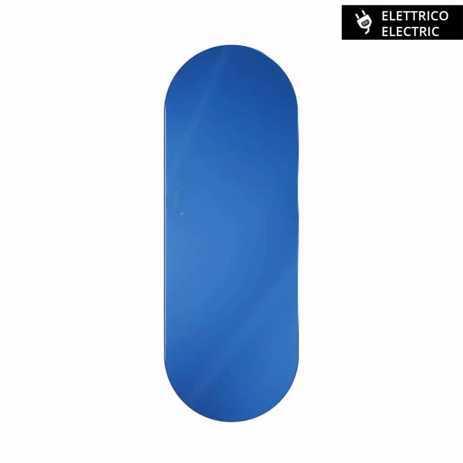 Termoarredo elektrisches Design Brian gehärtetes Glas, hergestellt in Italien Viadurini