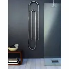 Termoarredo elektrisches Klammerdesign mit Chromoberfläche Scirocco H Viadurini