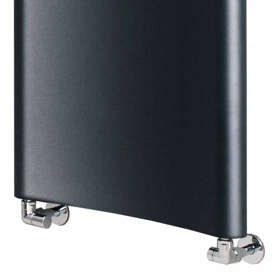 Vertikaler Hydraulikdesign-Kühler aus Aluminium bis 1061 Watt - gebogen Viadurini