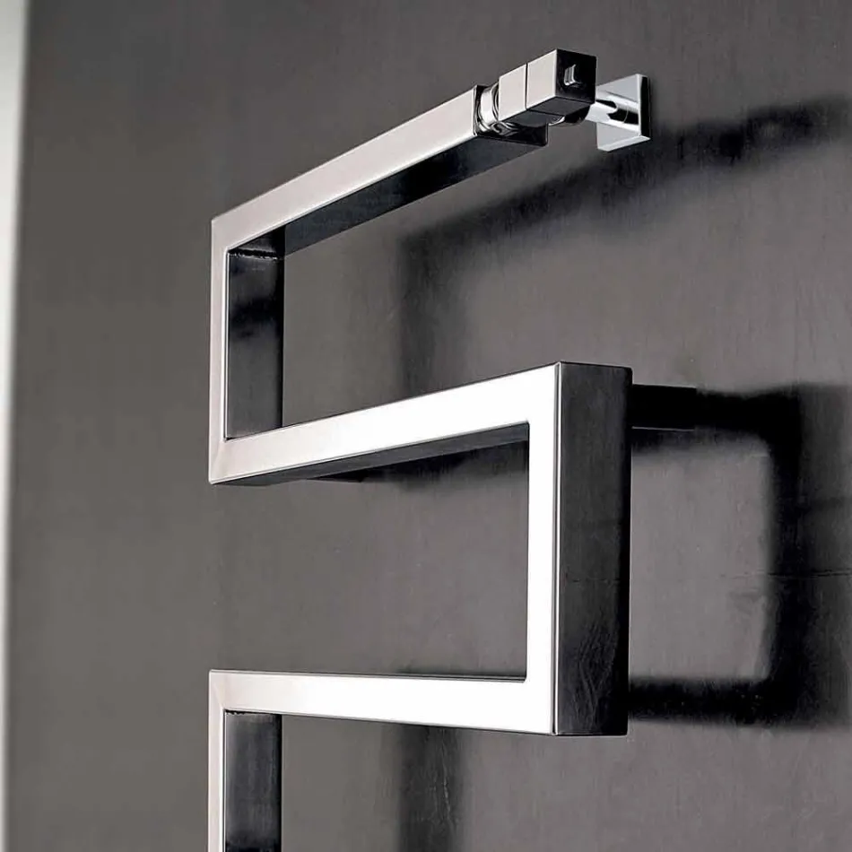 Elektro-Chrom-Heizkörper in modernem Design Schlange von Scirocco H Viadurini