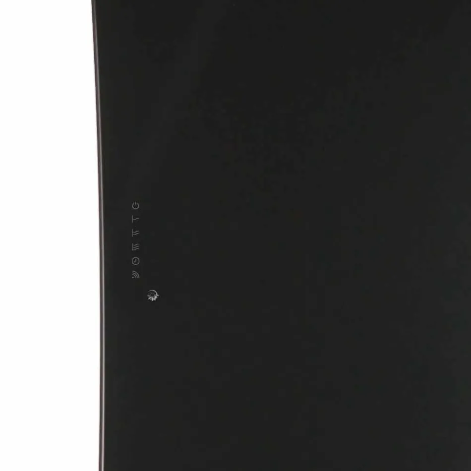 Wand montierte elektrischen Heizkörper in Barry gehärtetem Glas Viadurini