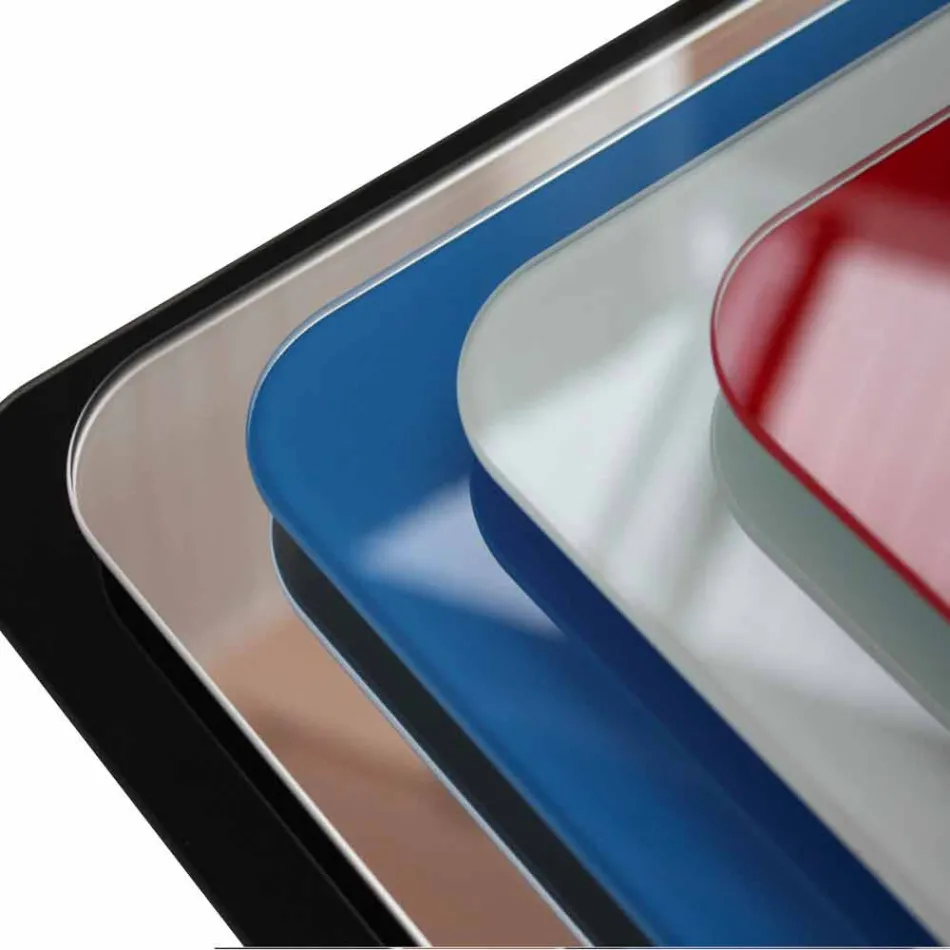 Elektrische Ausführung Termoarredo in Jonny gehärtetem Glas Viadurini