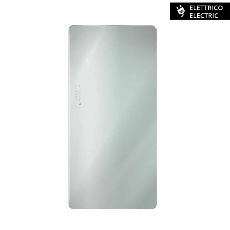 Elektrische Ausführung Termoarredo in Jonny gehärtetem Glas Viadurini