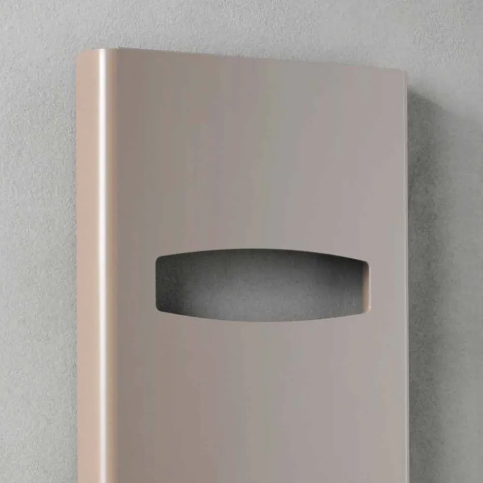 Elektrischer Design-Heizkörper für Badezimmer aus Stahl 6 Maßnahmen 1000 Watt - Maske Viadurini