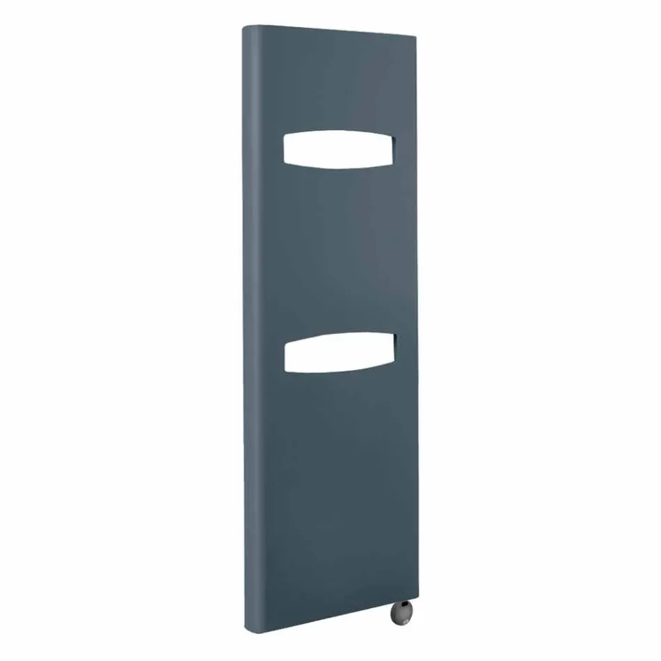 Elektrischer Design-Heizkörper für Badezimmer aus Stahl 6 Maßnahmen 1000 Watt - Maske Viadurini