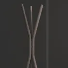 Freistehender elektrischer Heizkörper aus Stahl mit Fußschalter - Tree Viadurini