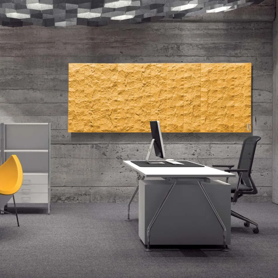 Elektrischer Heizkörper aus italienischem Marmorpulver bis 1400 Watt - Terraa Viadurini