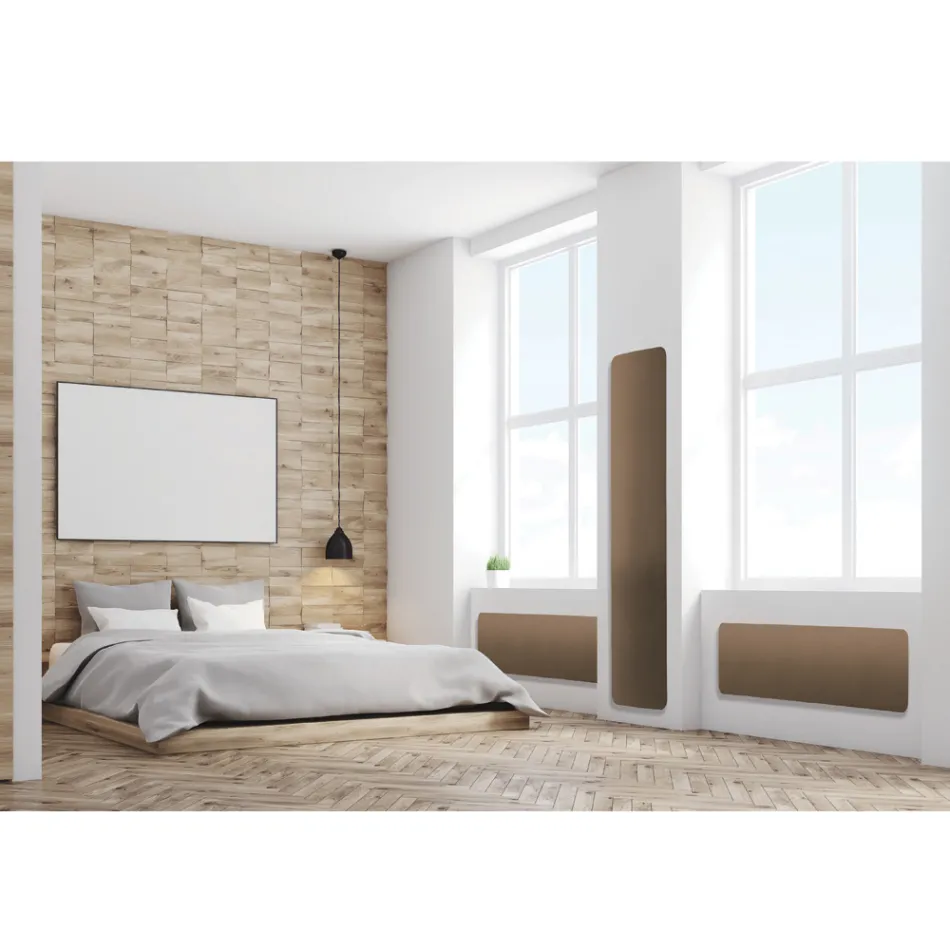 Elektrischer Heizkörper aus italienischem Marmorpulver bis 1000 Watt – Stilee Viadurini