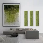 Elektrischer Heizkörper aus italienischem Marmorpulver, Leistung 350 Watt – Naturae Viadurini