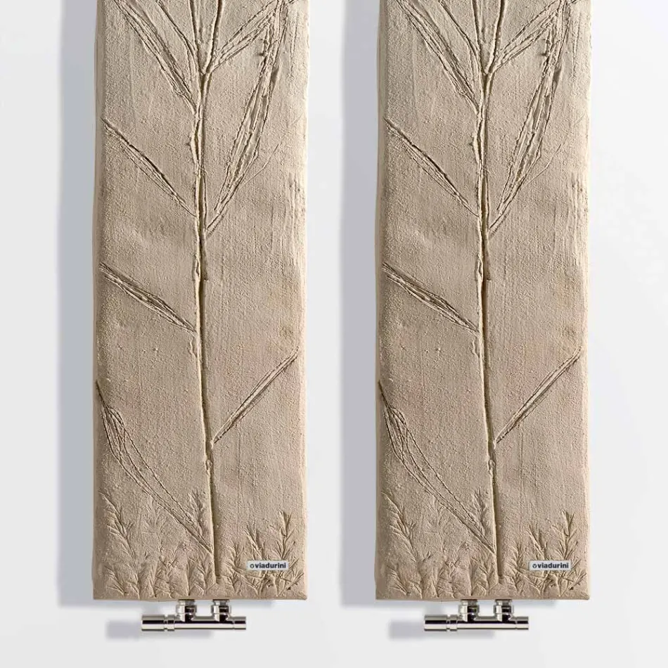 Elektrischer Heizkörper aus italienischem Marmorpulver, Leistung 350 Watt – Naturae Viadurini