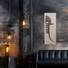 Elektrischer Heizkörper aus recyceltem Marmorpulver Made in Italy - Venedig Viadurini