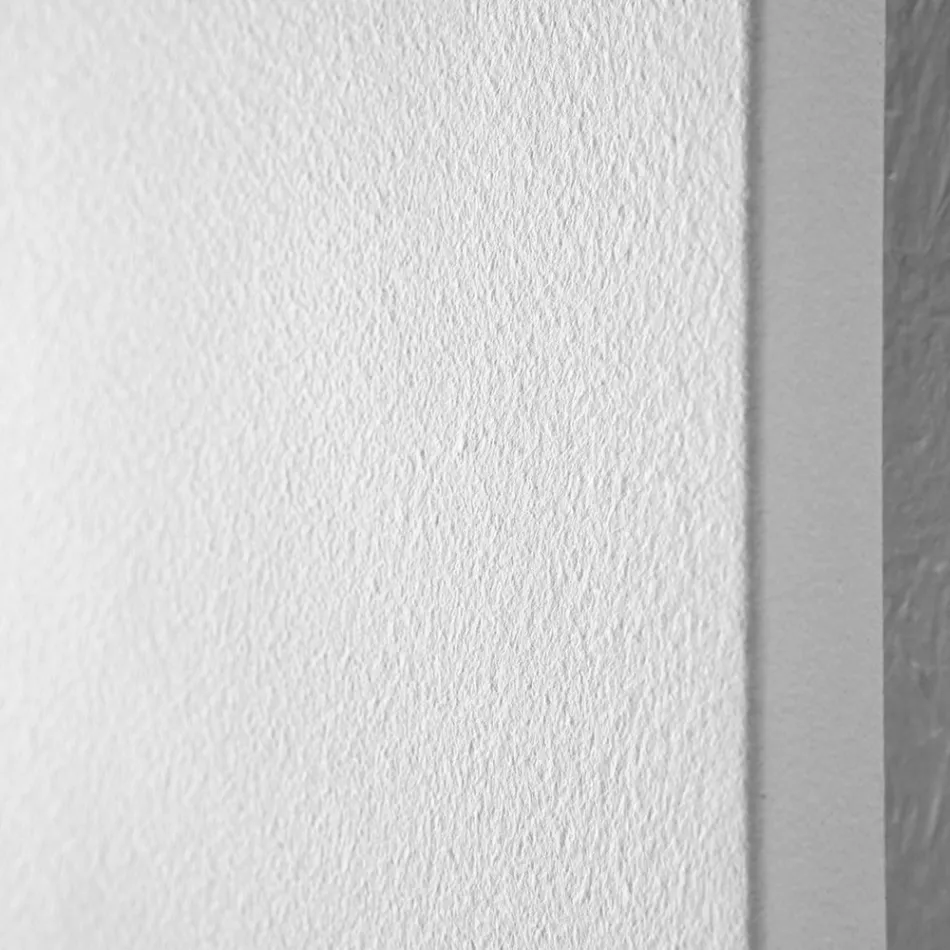 Hybrid-Designerheizkörper aus glattem italienischem Marmorpulver – Linien Viadurini