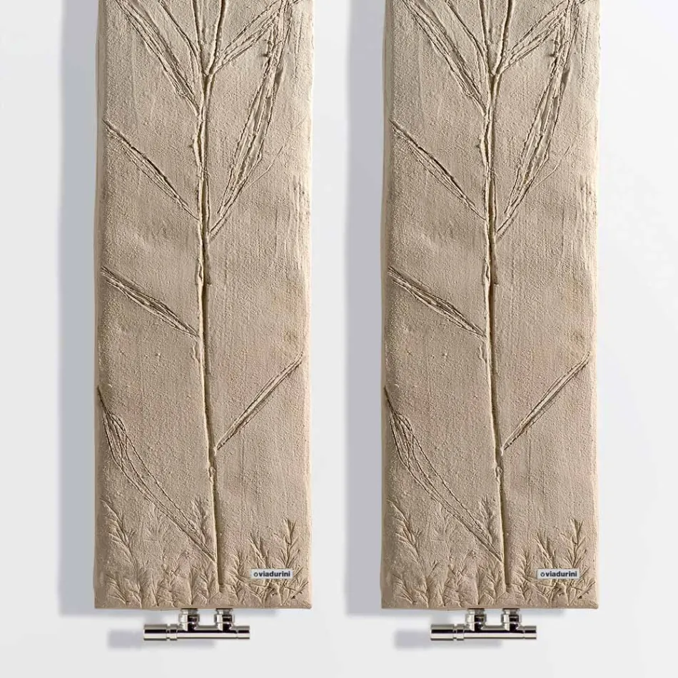 Hybridheizkörper aus italienischem Marmorpulver bis 500 Watt - Naturae Viadurini