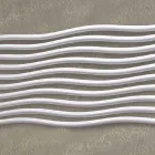 Hydraulischer Heizkörper mit gebogenen horizontalen Elementen, hergestellt in Italien – Zucchero Viadurini