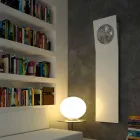 Hydraulische Design-Heizkörper mit Gebläse durch Luft Scirocco H Viadurini