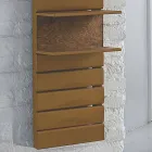 Hydraulische Termoarredo Stahl, Eiche Regale, transporter Scirocco H Viadurini