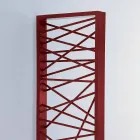 Hydraulische Termoarredo Stahl, metropolitan Stil Mikado Scirocco H Viadurini