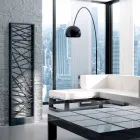 Hydraulische Termoarredo Stahl, metropolitan Stil Mikado Scirocco H Viadurini